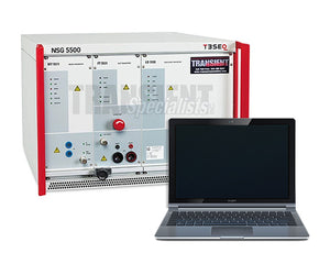 Teseq NSG 5500 - Side & Laptop