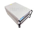 Milmega AS0860-200 above of amplifier from side with screen on