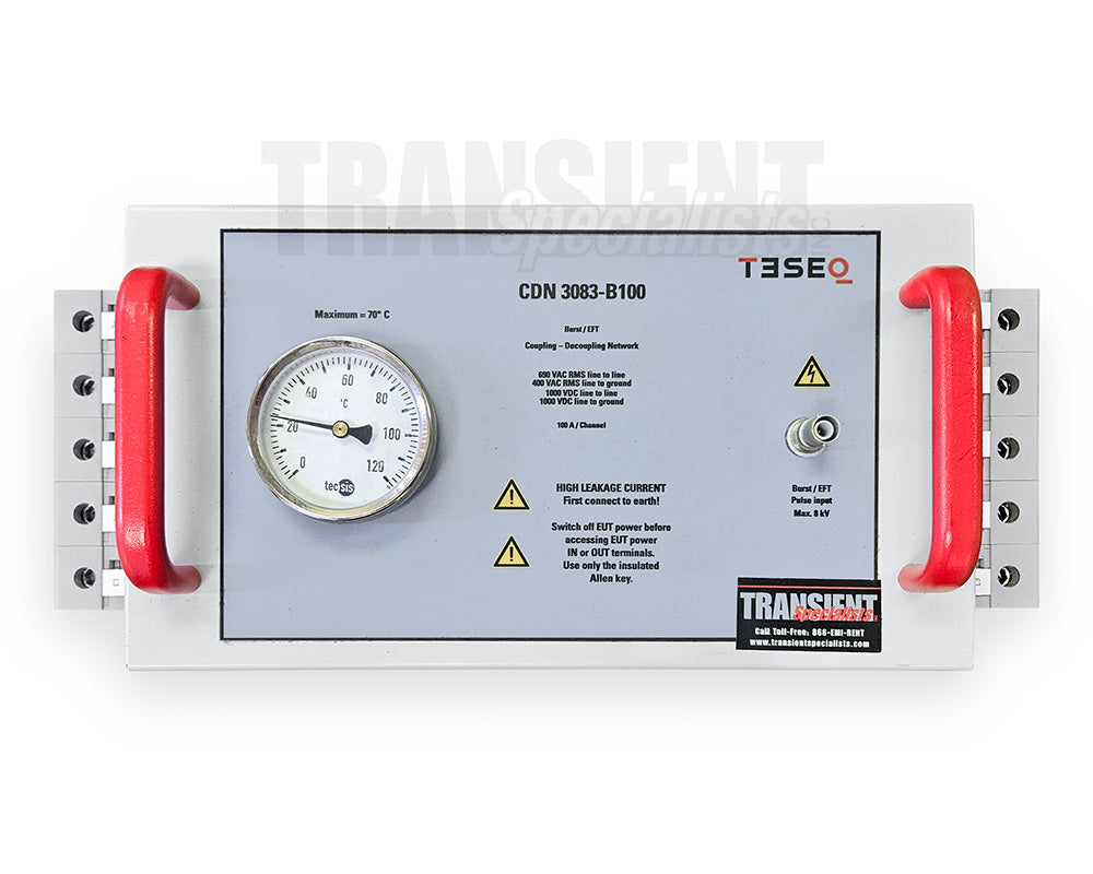 Teseq CDN 3083-B100 - Rent 100 Amp 3-Phase Burst CDN
