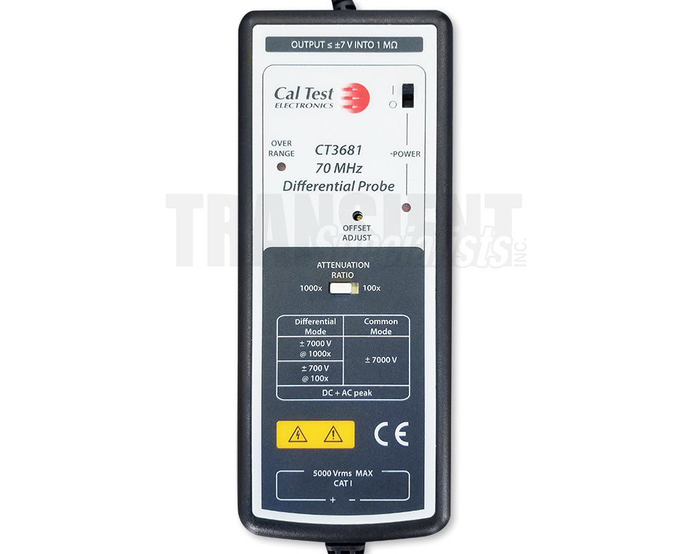 Cal Test CT3681 - Rent 7 kV Differential Probe