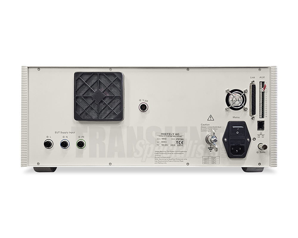 Haefely AXOS5 - Rent 5 kV Surge & EFT Pulse Generator