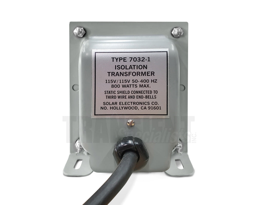 Solar 7032-1 - Rent Power Line Isolation Transformer