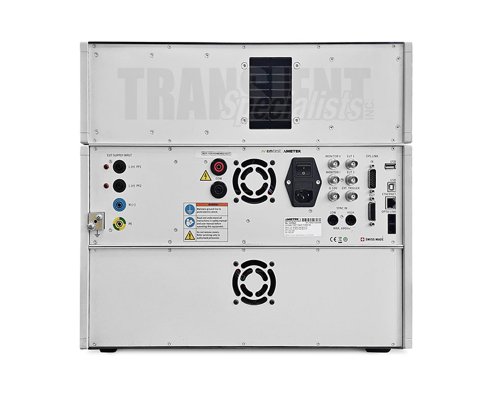 EM Test NX7 bsprt-1-400-32 - Rent Telecom Transient Generator