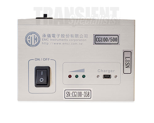 EMC Instruments CG 100/500  - Front