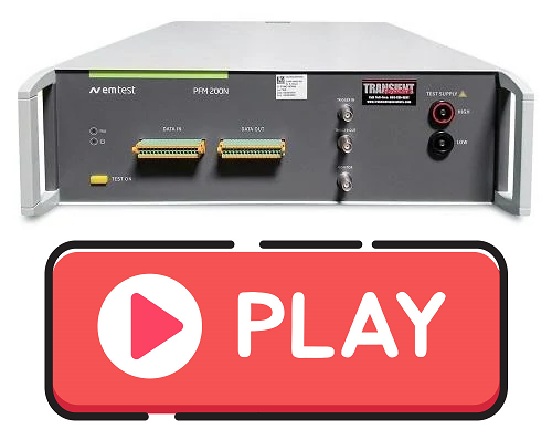 EM Test PFM 200N100 - Rent Automotive Power Fail Simulator